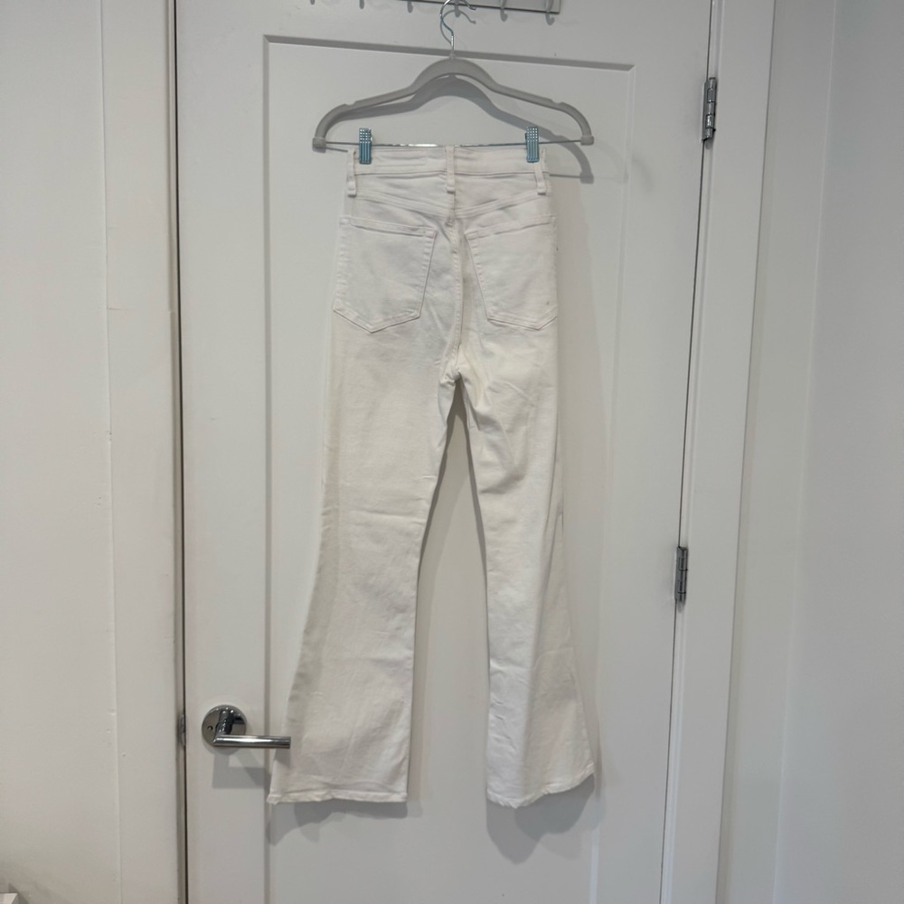 NWOT rag & bone Women's White Flare Jeans